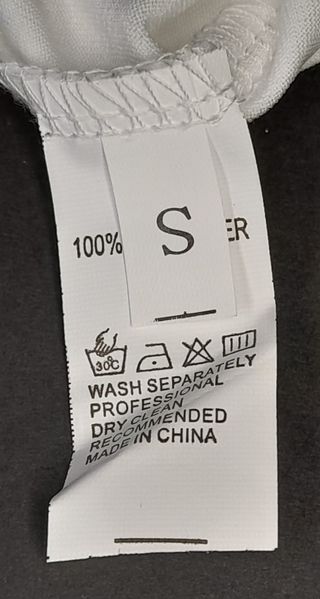 Body de vestir manga larga talla S