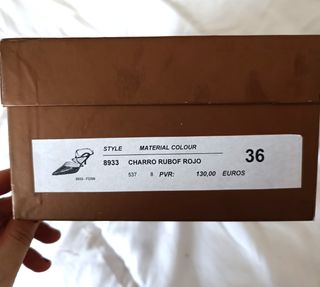 Zapatos lujo Audley. 36