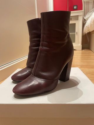 botin piel Uterque