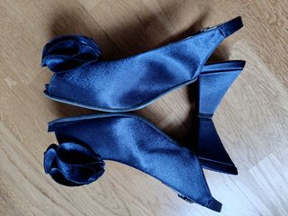 Zapatos raso azul PieSano. 35.