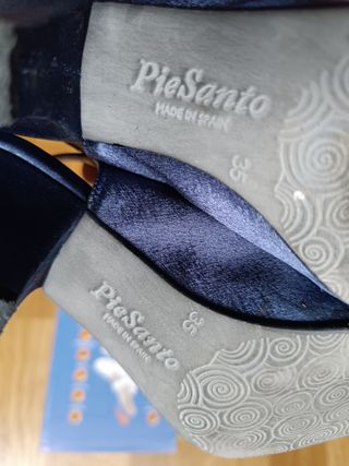 Zapatos raso azul PieSano. 35.