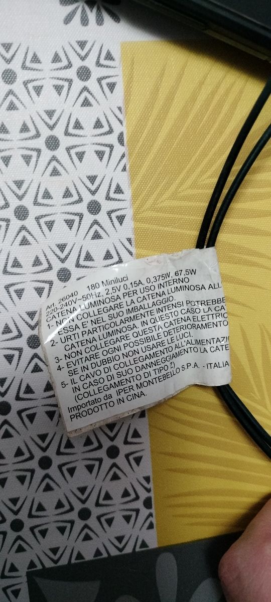 Luci decorative di natale colore rosso