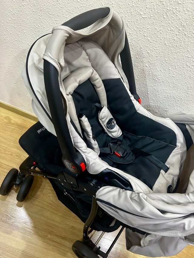 cochecito carrito bebe 3 en 1 3 piezas, evolutivo