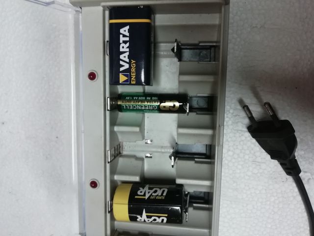 Cargador de pilas recargables