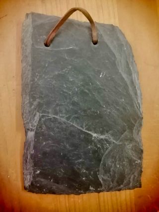 Pizarra pintada a mano txalaparta