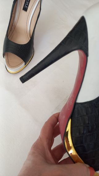 Zapatos fiesta o ceremonia n° 39
