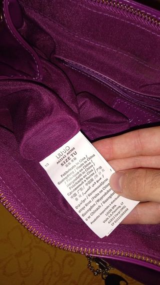 Borsa a spalla viola Liu Jo