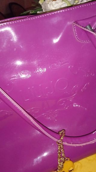 Borsa a spalla viola Liu Jo