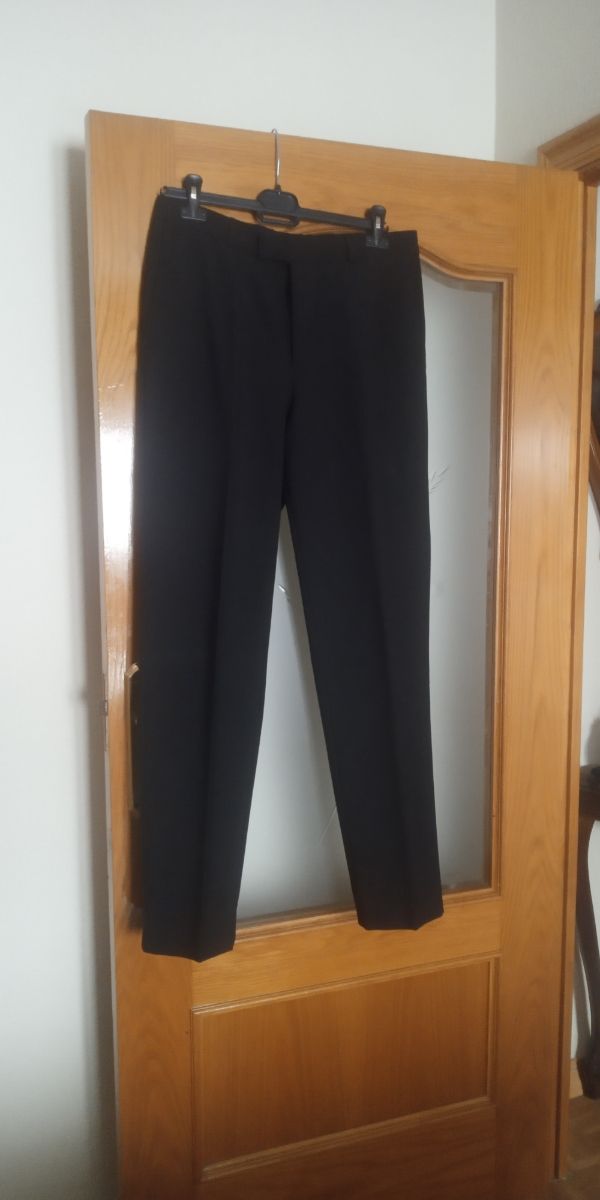 Traje negro caballero L 32