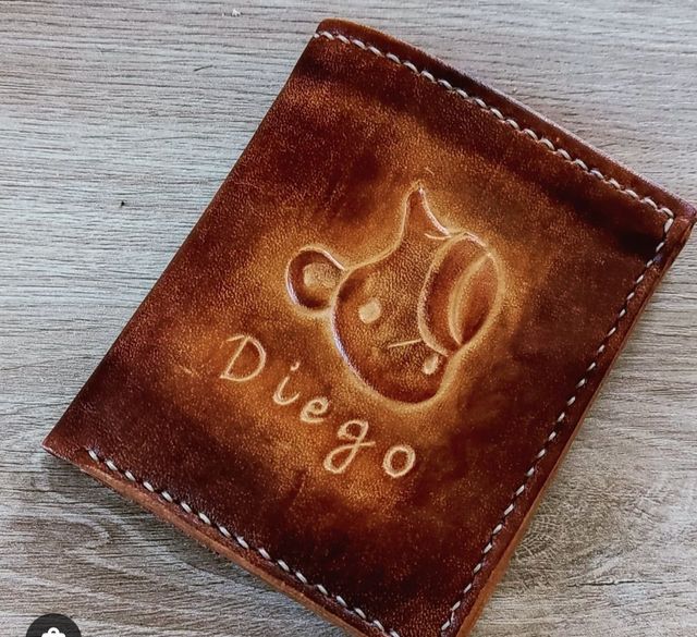 Cartera Billetera de piel