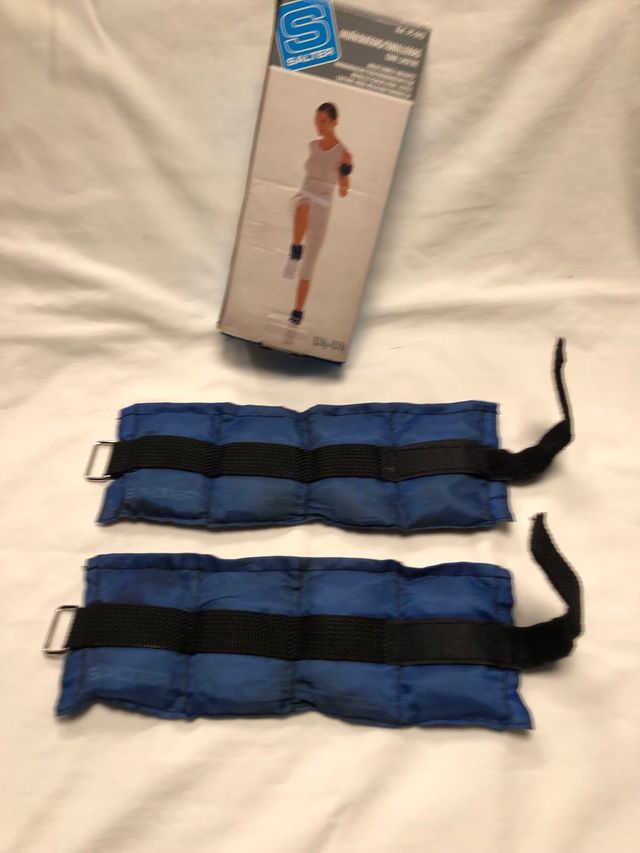 Muñequeras Tobilleras con lastre Salter 0,5kg