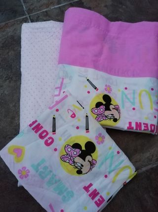 Juego sábanas minie