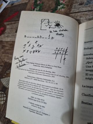 Libro Animales fantásticos Harry Potter
