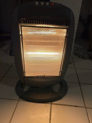 stufetta elettrica alogena