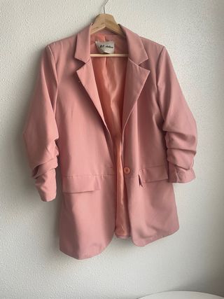 Blazer americana rosa
