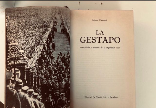 Libro la gestapo año 1969