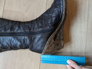 Botas negras piel n38 El Naturalista 