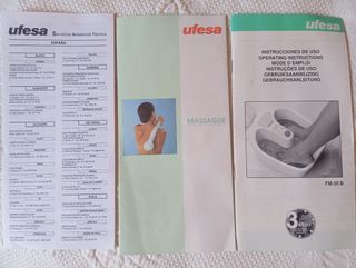 Hidromasaje pies (UFESA Massage Bubble)