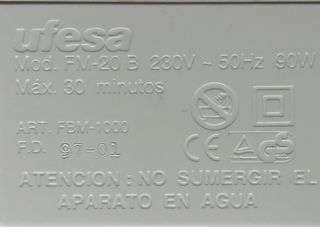 Hidromasaje pies (UFESA Massage Bubble)