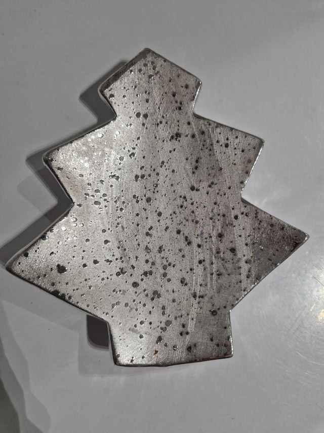 Addobbi Natale argento e azzurri 54 pezzi