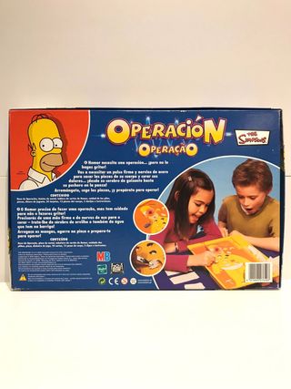 Juego de mesa Operacion de los Simpsons