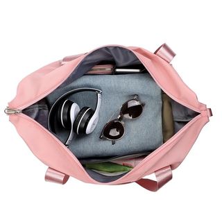 Bolso Viaje Plegable Capacidad ROSA Impermeable