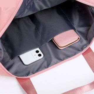 Bolso Viaje Plegable Capacidad ROSA Impermeable