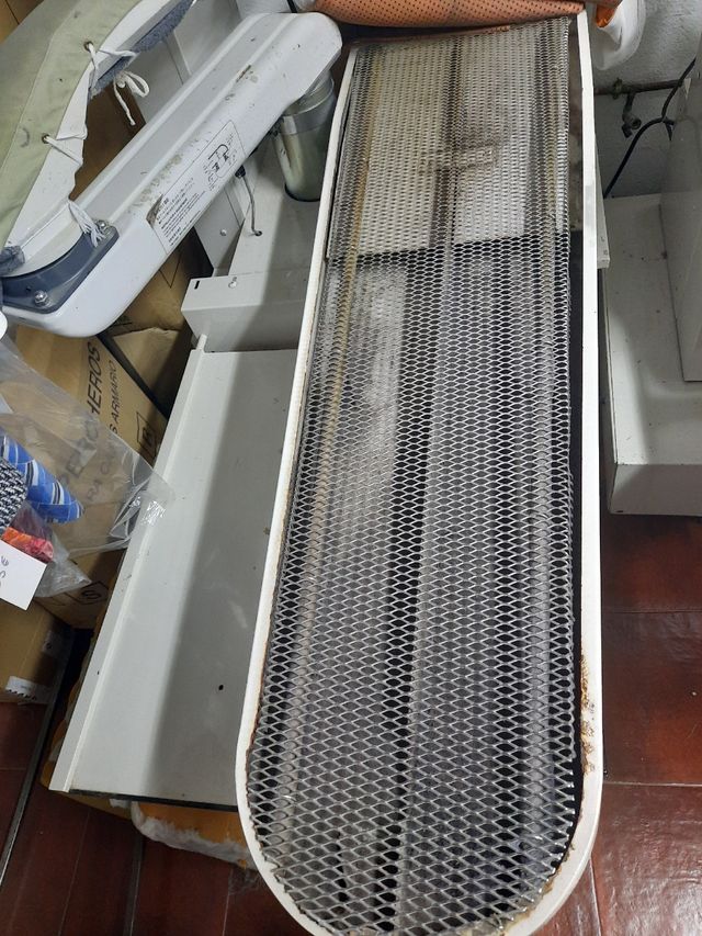 Mesa de planchado industrial