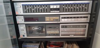 EQUIPO DE SONIDO SONY VINTAGE PERFECTO 