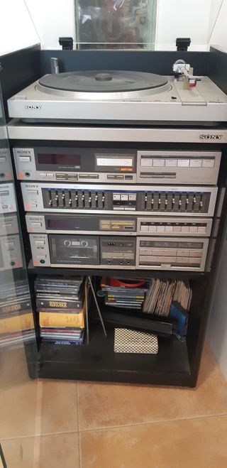 EQUIPO DE SONIDO SONY VINTAGE PERFECTO 