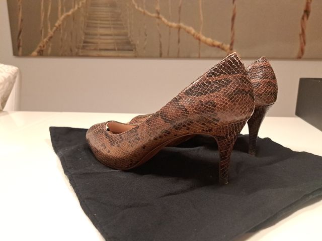 ZAPATOS TACON MASSIMO DUTTI TALLA 39