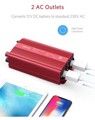 BESTEK Inversor de corriente 1000W Nuevo