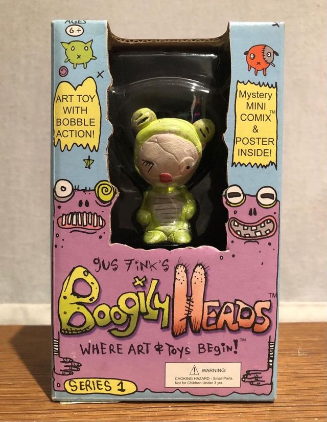 BOOGILY HEADS.Muñecos Tétricos