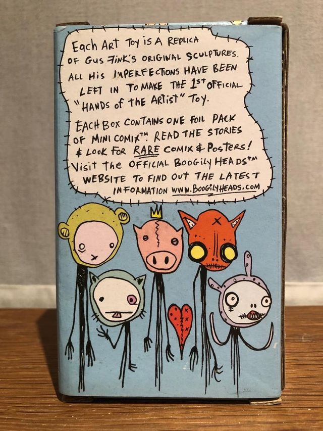 BOOGILY HEADS.Muñecos Tétricos