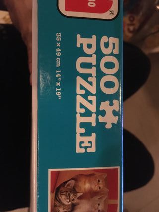 Puzzle da 500 pezzi con gattini 35x49 cm JUMBO