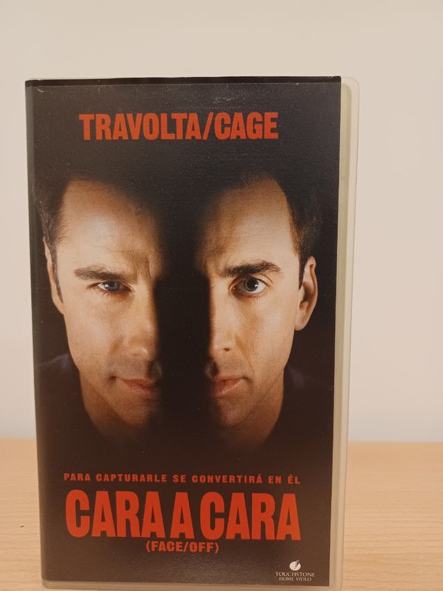 Jhon Travolta VHS Película Video Cara a Cara
