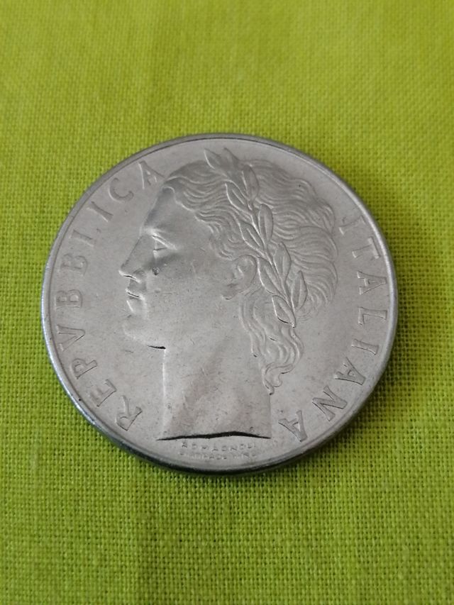 MONEDA 100 LIRAS 1976