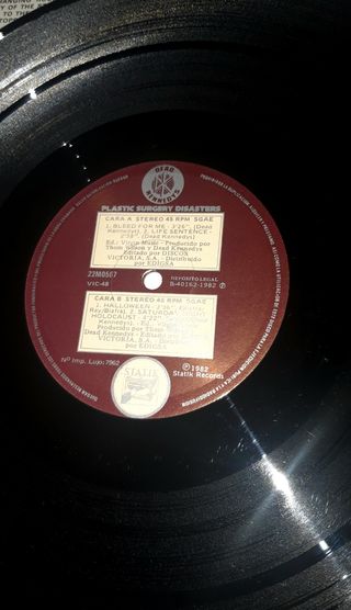 DEAD KENNEDYS MAXI BLEED FOR ME /HALLOWEEN VINILO