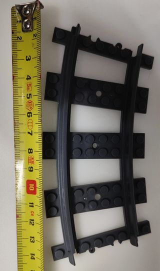 Trenes y vias estilo LEGO