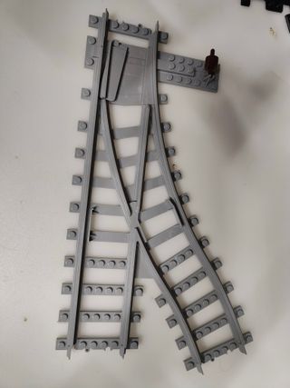 Trenes y vias estilo LEGO