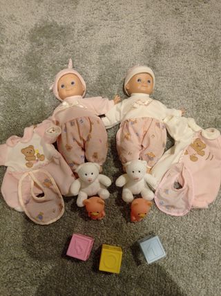 Muñecos pareja de gemelos