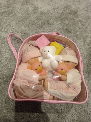 Muñecos pareja de gemelos