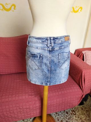 Falda vaquera de "Sfera" talla 40