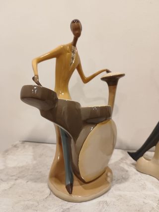 Figuras Amory-Art decorativas músicos