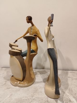 Figuras Amory-Art decorativas músicos