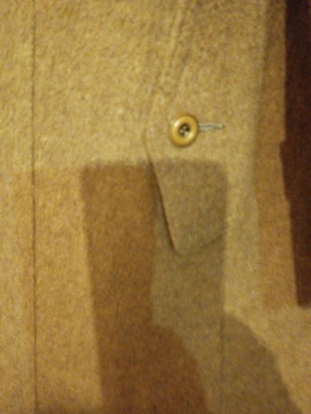 Abrigo de paño talla 10