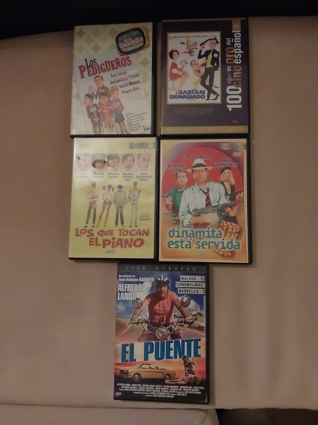 PELICULAS ESPAÑOLAS DVD NO HAGO ENVÍOS