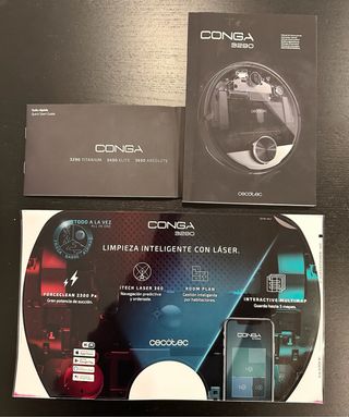 Aspiradora robot conga 3290 buen estado