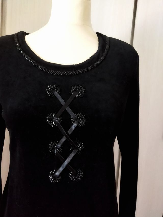 Vestido fiesta terciopelo S-M