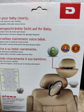 Espejo vigilabebes Diono